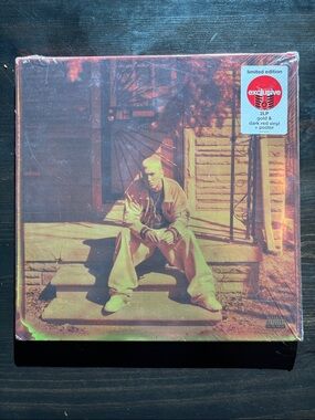 Eminem Vinyl - Limited Edition Gold & Red and poster Target Exclusive